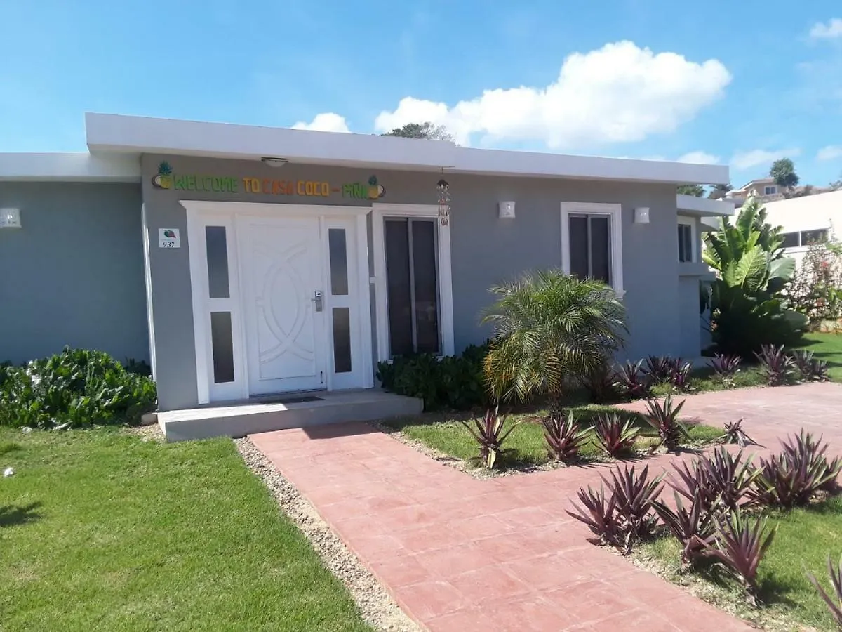 ヴィラ ホテルCasa Coco Pina At Residential Casa Linda Sosúa